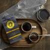 Recycling-Kunststoff-Versiegelung gerösteter schwarzer Stempel-Kaffee-Verpackungsbeutel-Hersteller Großhandel