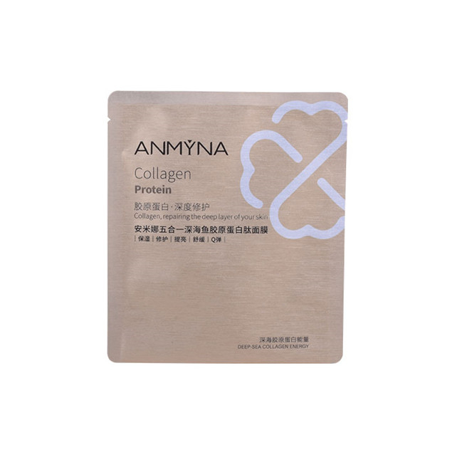 Nachhaltige recycelbare grüne Beutel für Gesichtsmaske durch Digitaldruck