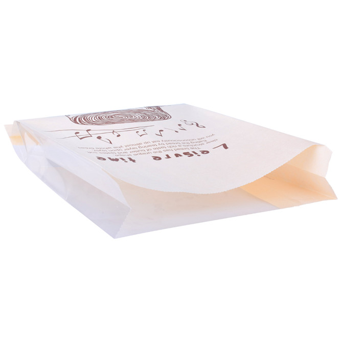 Kostenlose Proben Großhandel Popcorn Bag Paper FSC Zertifikat mit dem Druck