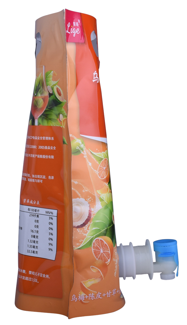 Günstiger Standard -Einzelhandel Recycling Stand -up -Fruchtsaftbeutel