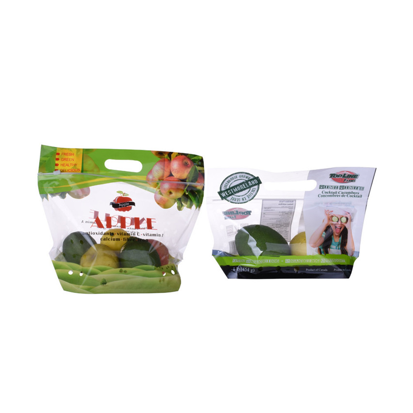 Customized Logo recycelbarer Verpackungsbeutel für Obst und Gemüse Großhandel