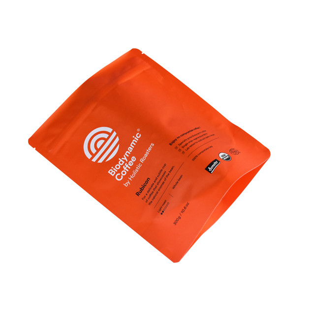 Natürliche kompostierbare Bottom Seal Standard obere Zip -Food -Taschen Fabrik Großhandel