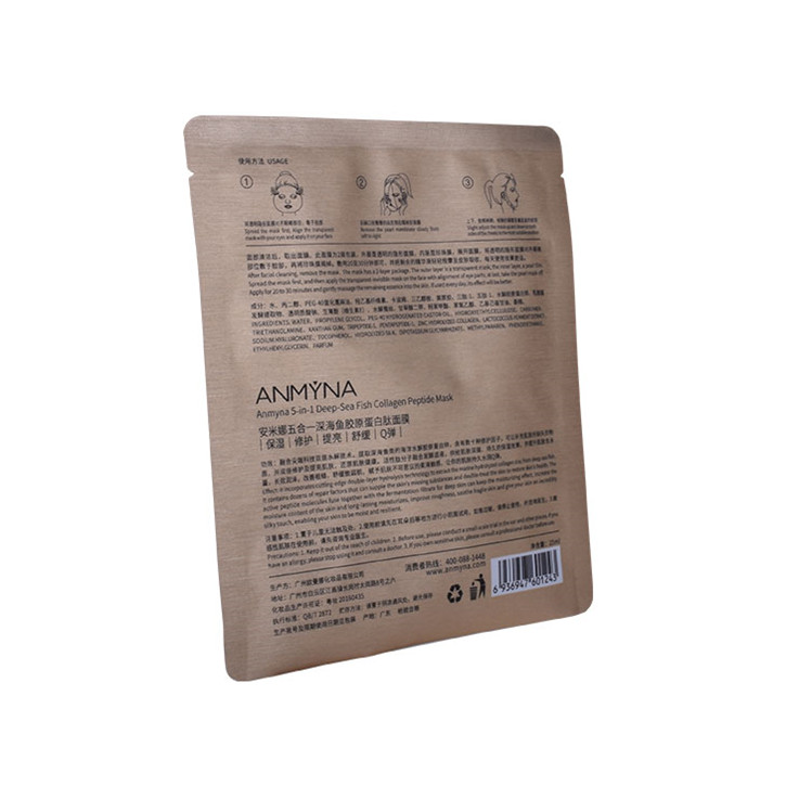 Werksangebot billig Standard neuer Stil umweltfreundlicher Papier Beutelverpackung