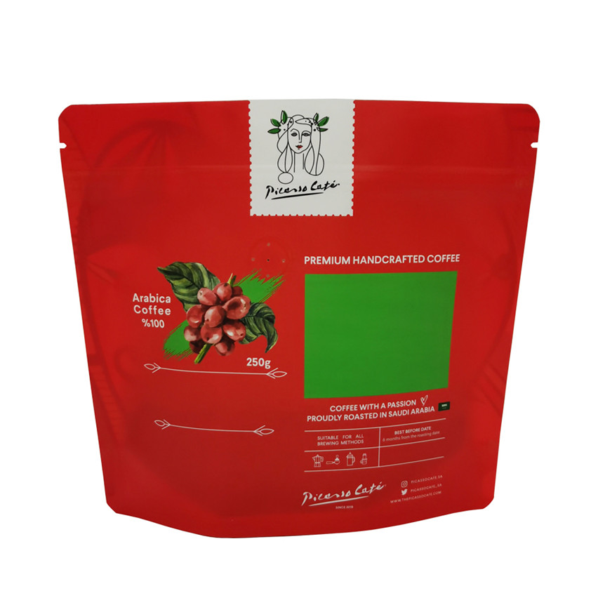 Die maßgefertigte Produktion von höchster Qualität kompostierbar biologisch abbaubarer Kaffeeverpackungstasche